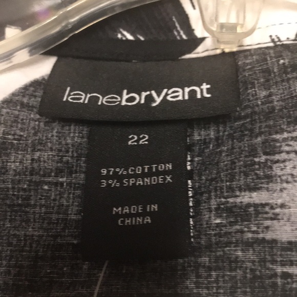 Lane Bryant faux wrap shirt dress. 22. NWT. - Picture 7 of 8